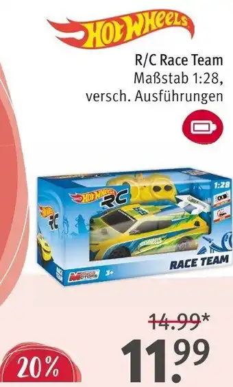 Rossmann Hot Wheels R/C Race Team Angebot