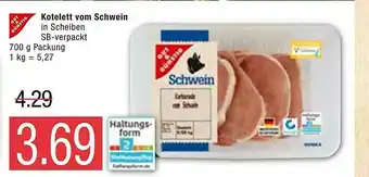 Marktkauf Kotelett Vom Schwein Gut & Günstig Angebot