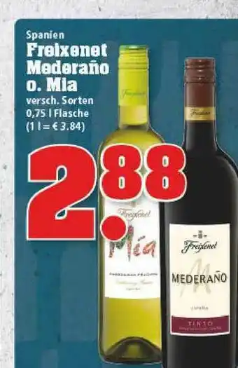 Marktkauf Spanien Freixenet Mederaño O. Mia Angebot