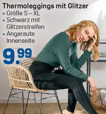 Rossmann Thermoleggings mit Glitzer Angebot