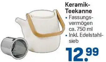 Rossmann Keramik-Teekanne Angebot