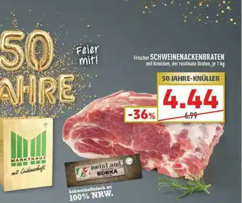 Marktkauf Frischer Schweinenackenbraten Angebot