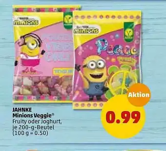 PENNY Jahnke Minions Veggie Angebot