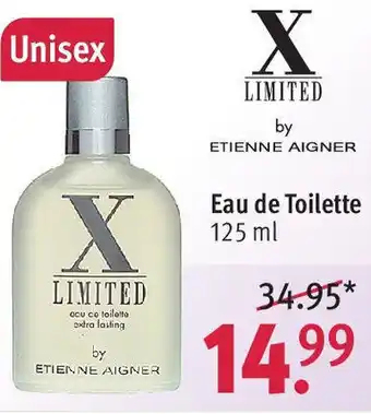 Rossmann X LIMITED by ETIENNE AIGNER Eau de Toilette 125 ml Angebot