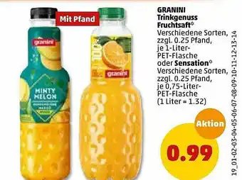 PENNY Granini Trinkgenuss Fruchtsaft Oder Sensation Angebot