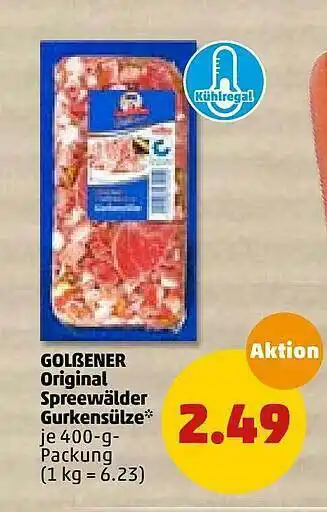 PENNY Golßener Original Spreewälder Gurkensülze Angebot