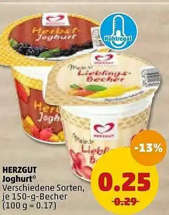 PENNY Herzgut Joghurt Angebot