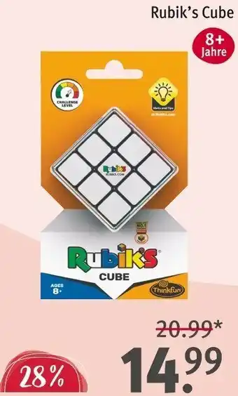 Rossmann Rubik's Cube Angebot