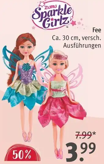 Rossmann Zuru Sparkle Girlz Fee Angebot