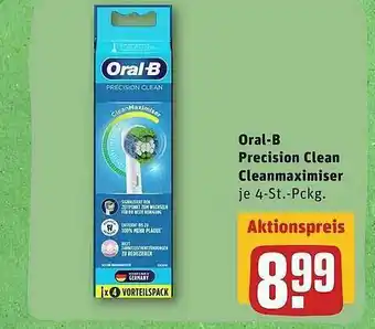 REWE Oral-b Precision Clean Celanmaximiser Angebot