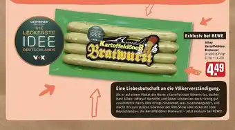 REWE Alhay Kartoffeldöner Bratwurst Angebot