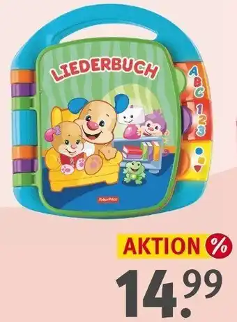 Rossmann Fisher-Price Lernspaß Liederbuch Angebot