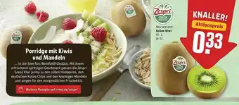 REWE Neuseeland : Grüne Kiwi Angebot