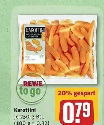 REWE Karottini Rewe To Go Angebot