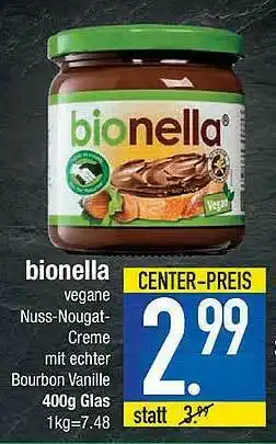 Marktkauf Bionella Vegane Nuss-nougat-creme Mit Echter Bourbon Vanille Angebot