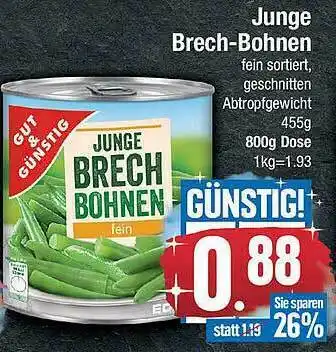 Marktkauf Junge Brech-bohnen Angebot