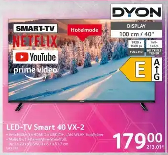 Selgros DYON LED-TV Smart 40 VX-2 Angebot