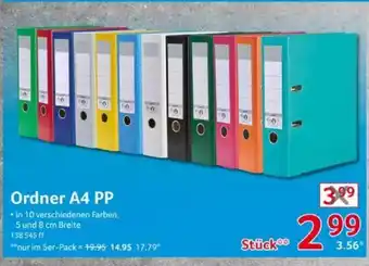 Selgros Ordner A4 PP Angebot