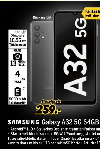 MEDIMAX Samsung Galaxy A32 5G 64GB Angebot