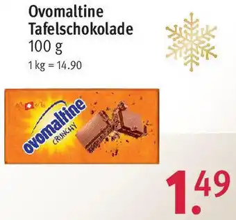 Rossmann Ovomaltine Tafelschokolade 100 g Angebot