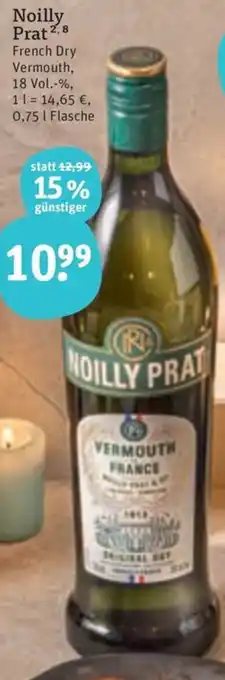 tegut Noilly Prat 0,75 L Flasche Angebot