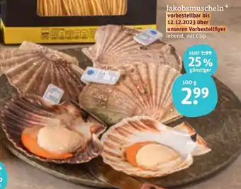 tegut Jakobsmuscheln 100 g Angebot