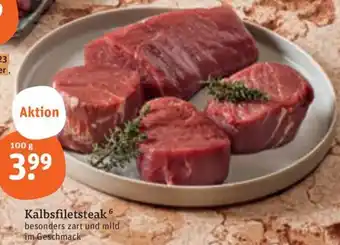 tegut Kalbsfiletsteak 100 g Angebot