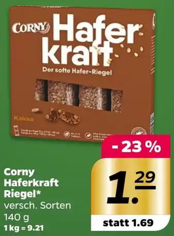 NETTO Corny Haferkraft Riegel 140 g Angebot