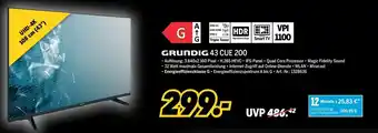 MEDIMAX Grundig 43 CUE 200 Angebot