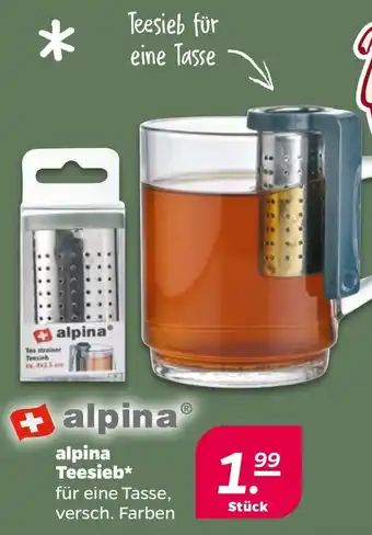 NETTO alpina Teesieb Angebot