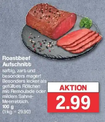 Famila Nord West Roastbeef Aufschnitt 100 g Angebot