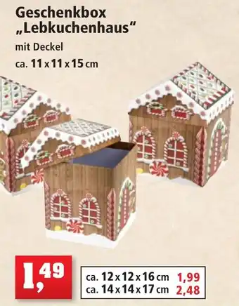 Thomas Philipps Geschenkbox ,,Lebkuchenhaus" Angebot