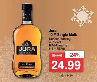 Famila Nord West Jura 10 Y Single Malt Scotch Whisky 40% Vol. 0,7-1-Flasche Angebot