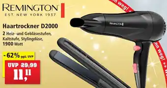 Thomas Philipps REMINGTON Haartrockner D2000 Angebot