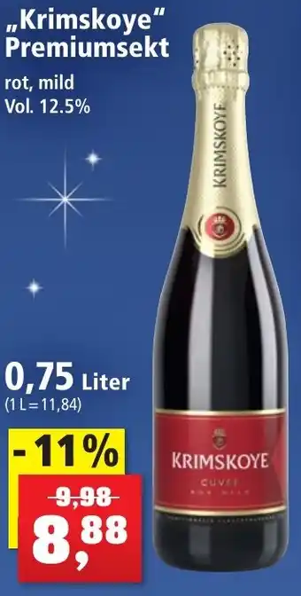 Thomas Philipps Krimskoye Premiumsekt 0,75 Liter Angebot