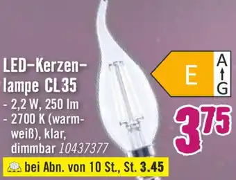 Hornbach LED-Kerzenlampe CL35 Angebot