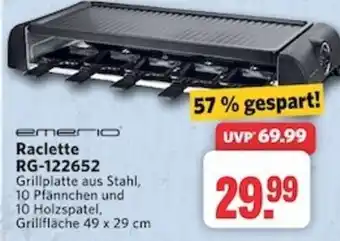 Combi emerio Raclette RG-122652 Angebot