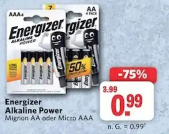 Combi Energizer Alkaline Power Mignon AA oder Micro AAA 4st Angebot