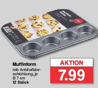 Famila Nord West like Muffinform mit Antihaftbe-schichtung.je 07 cm 12 Stück Angebot