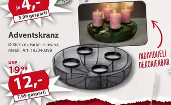 Sonderpreis Baumarkt Adventskranz Angebot