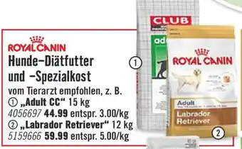 Hornbach ROYAL CANIN Hunde-Diätfutter und Spezialkost Angebot