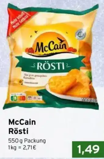 CAP Markt McCain Rösti 550 g Packung Angebot