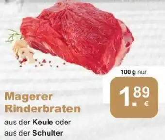 CAP Markt Magerer Rinderbraten 100 g Angebot