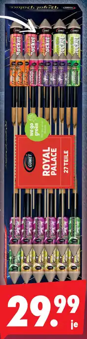 Mäc Geiz Raketensortiment Royal Palace 27-teilig Angebot