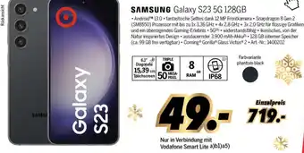 MEDIMAX SAMSUNG Galaxy S23 5G 128GB Angebot