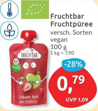 Budni Fruchtbar Fruchtpüree 100 g Angebot