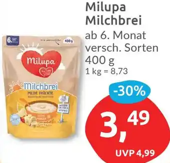 Budni Milupa Milchbrei 400 g Angebot