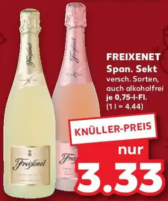 Kaufland FREIXENET Span. Sekt 0,75 L-Fl. Angebot