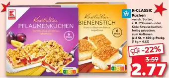 Kaufland K-CLASSIC Kuchen 600 g Packg. Angebot