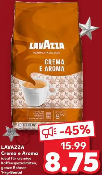 Kaufland LAVAZZA Crema e Aroma 1 kg Beutel Angebot